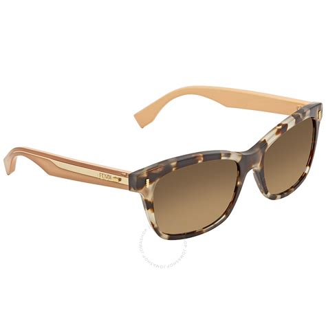 fendi brown gradient clear sunglasses|Fendi Sunglasses for Women .